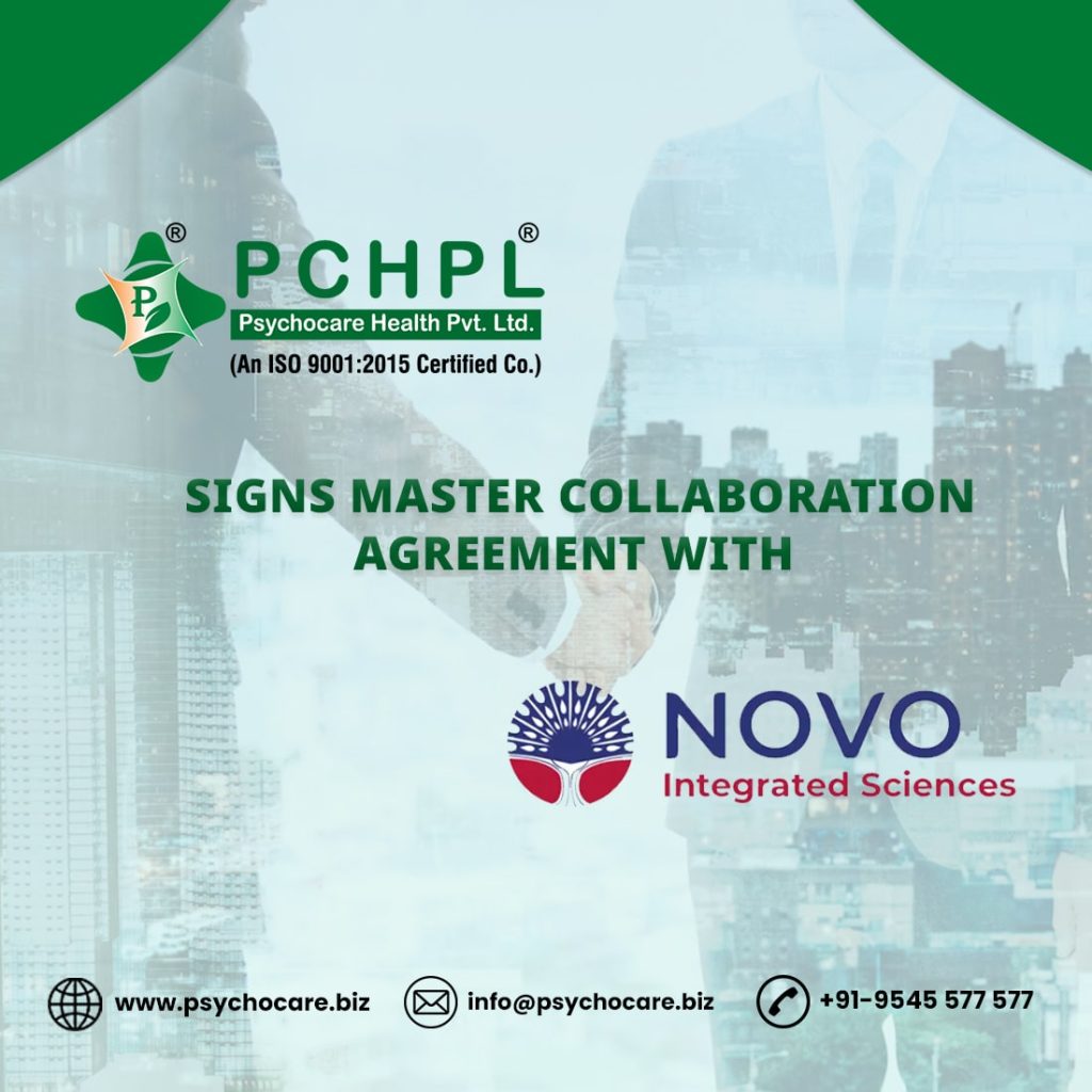 Psychocare Health Pvt Ltd Announces Strategic Collaboration with Novo Integrated Sciences to Introduce Innovative Healthcare Solutions Globally