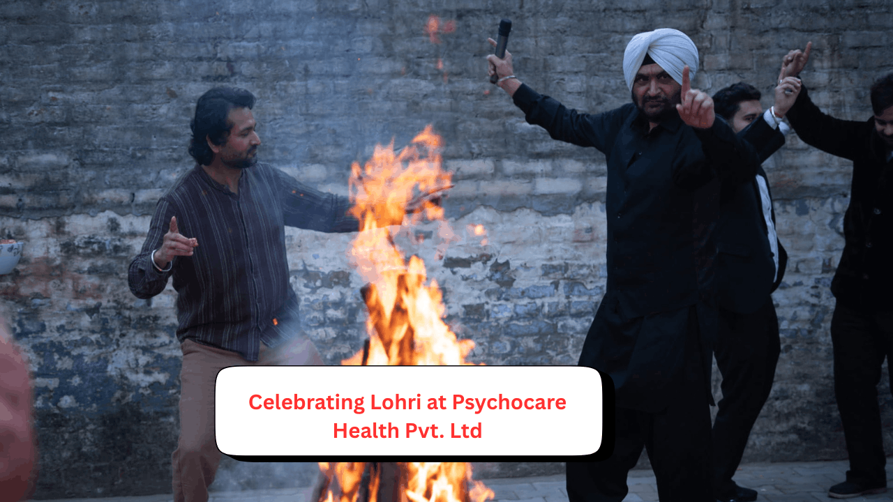 Celebrating Lohri at Psychocare Health Pvt. Ltd