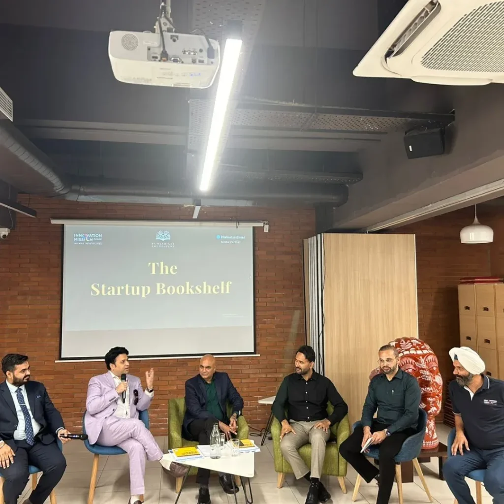 The Startup Bookshelf’ Event – Insights from Mr. Supreet Singh at IM Punjab, Mohali